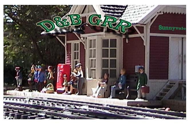 D & B GARDEN RAILROAD